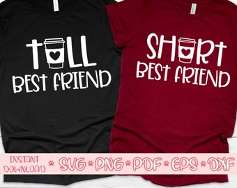 Download Tall Best Friend Svg Etsy
