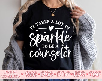 Se necesita mucho brillo para ser un Consejero svg, Consejero svg, Consejero camisa svg, Consejero corte archivo