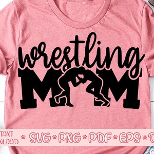 Mamá luchadora svg, Me encanta la lucha libre, Lucha libre svg, Camiseta de lucha libre svg, Vida de lucha libre svg, Fanático de la lucha libre svg, Diseño de lucha libre svg, Luchador svg