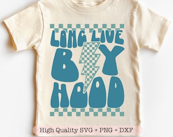 Larga vida a la infancia (svg), Camiseta divertida para niños pequeños (svg), Vida infantil (svg), Infancia retro (svg), Diseño para niños pequeños (svg)