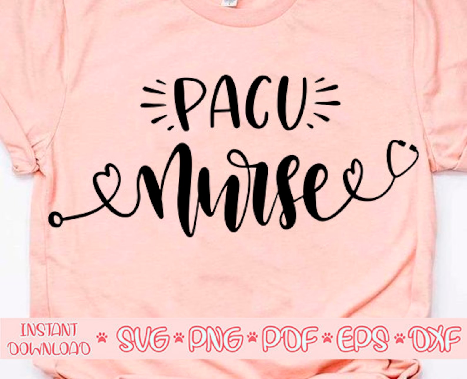 PACU nurse svgNurse svgNurse life svgNurse svg filePACU Etsy