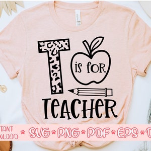 T ist für Lehrer svg,Lehrer Shirt svg,Back to school svg,Lehrer Spruch SVG,Lehrer Spruch svg,1.Schultag svg