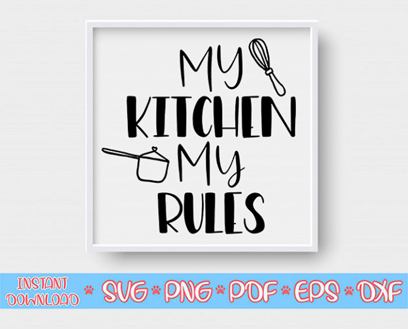 Kitchen Bundle Svgkitchen Svgkitchen Svg File for | Etsy