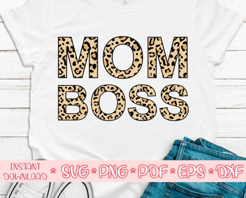 Download Leopard Mom Boss Svg Leopard Druck Svg Mama Leben Svg | Etsy