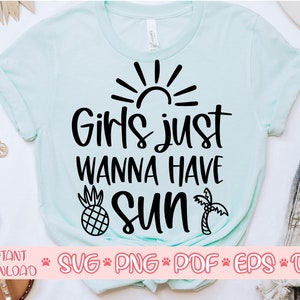 女の子は太陽が欲しいだけ svg、夏のシャツ svg、夏の名言 svg、ビーチ svg、夏のカット ファイル、cricut 用の夏の svg