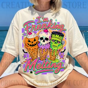 Preppy Summerween PNG, Spooky Summer Vibes Hot Ghoul Summer Beach Boo Haunt Girl Halloween PNG image 3
