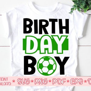 Fußball-Geburtstag Svg, Fußball Geburtstag junge Svg, Fußball-Geburtstags-Party Svg, Fußball-Ball Svg, Sport Geburtstag Svg, Geburtstag Dekor Svg