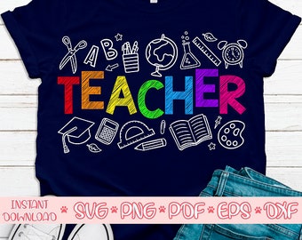 Teacher svg,Teacher life svg,School svg,Back to school svg,Teacher shirt svg,Teacher clipart,Teacher svg for cricut