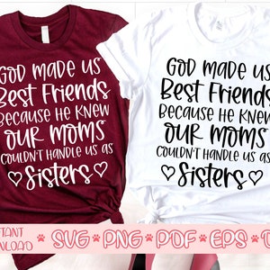 God made us best hotsell friends hoodies