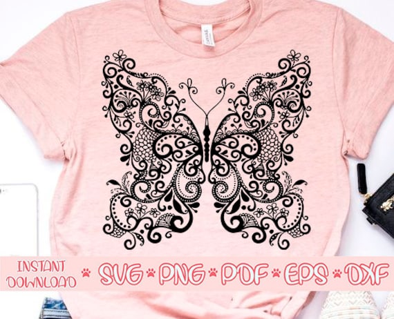 Free Free 172 Butterfly Zentangle Svg SVG PNG EPS DXF File