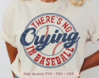 There’s No Crying In Baseball svg, Trendy Baseball svg, Baseball Mom svg, Baseball Game Day svg