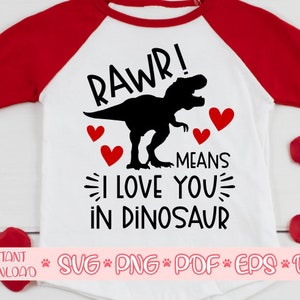 Rawr means I love you in dinosaur svg,Kids Valentines svg,Valentine&#39;s Day svg,Valentine svg,Valentine saying svg, Happy Valentine&#39;s Day svg