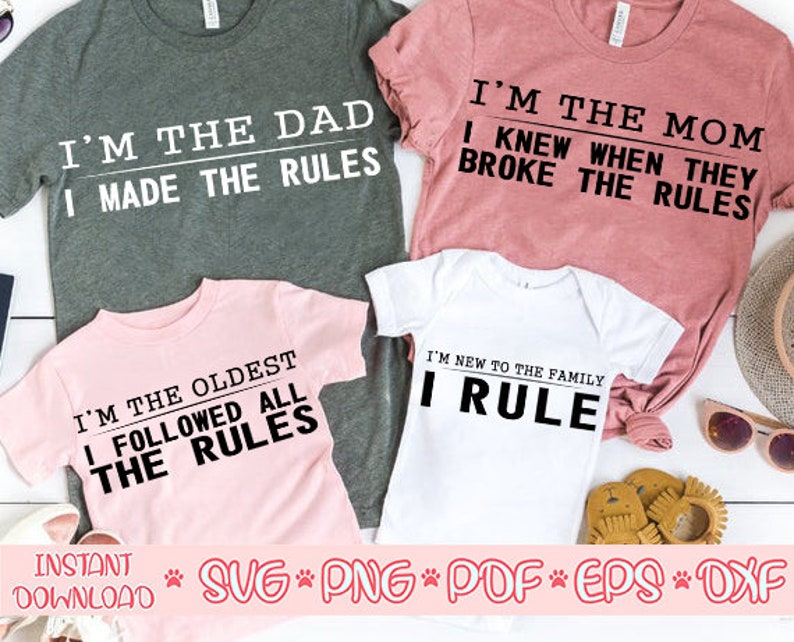 Download Family Rules Svg Sibling Rules Svg Sibling Family Svg Family Shirt Svg Family Cricut Svg Family Matching Svg Family Bundle Svg Clip Art Art Collectibles