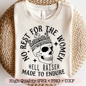 Kein Rest für die Frauen svg, trendige feministische svg, Girl Power svg, trendige Frauen svg