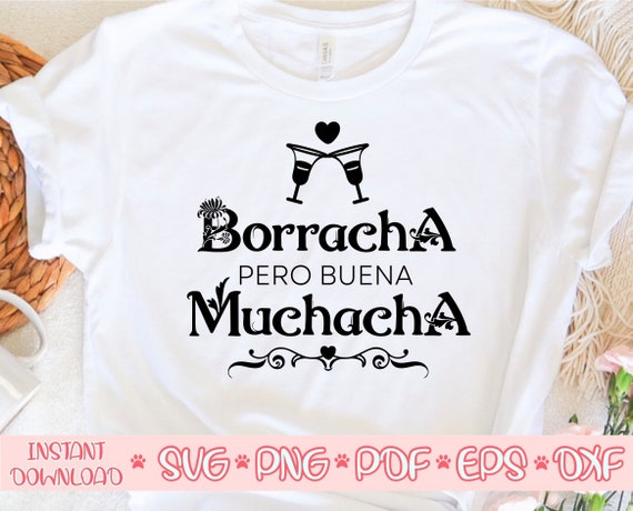 ボラチャ・ペロ・ブエナ・ムチャチャ svg、ラテン系 svg、面白い飲酒 