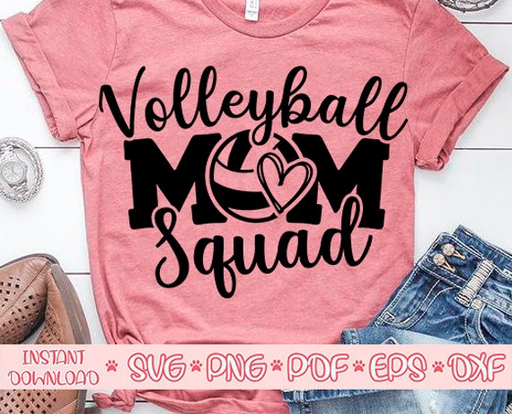 Pink Volleyball Mom Shirt Pink Volleyball Mom Shirt