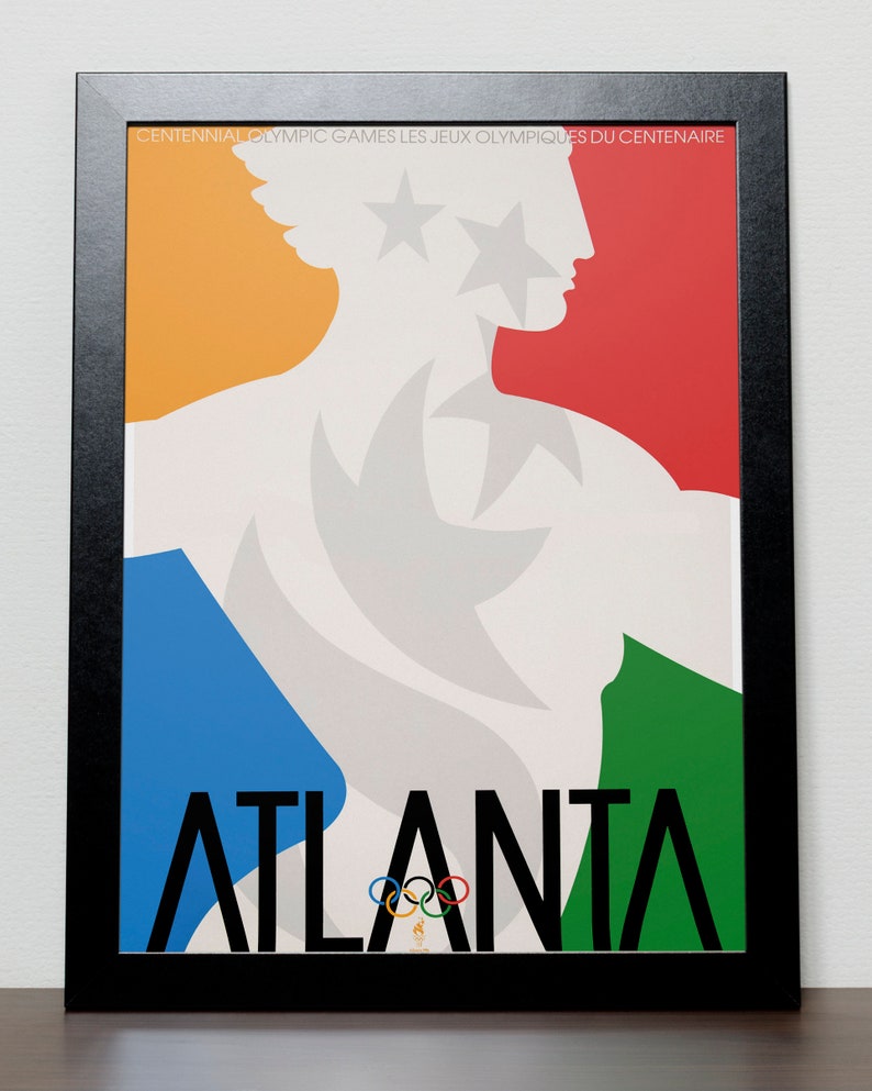 Poster dei giochi olimpici di Atlanta 1996 Etsy Poster dei giochi olimpici di Atlanta 1996 Etsy
