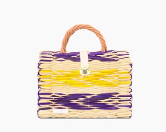 Dione - Cestino di paglia, cestino da picnic e borsa da spiaggia / Lloreta®