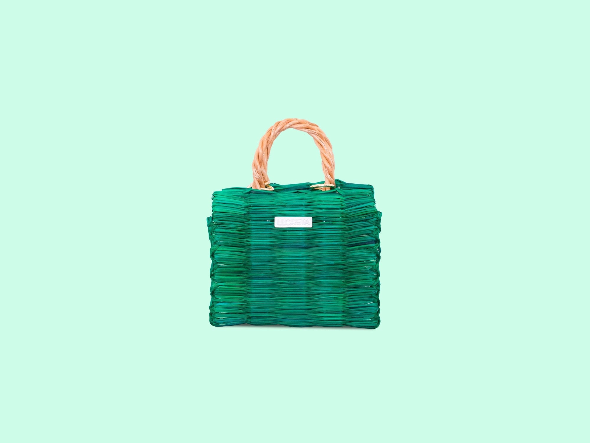 Julia Mini - Portuguese Straw Basket Bag, Organic Bag | Lloreta®