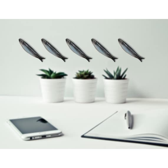 Handcrafted Ceramic Sardine Decoration