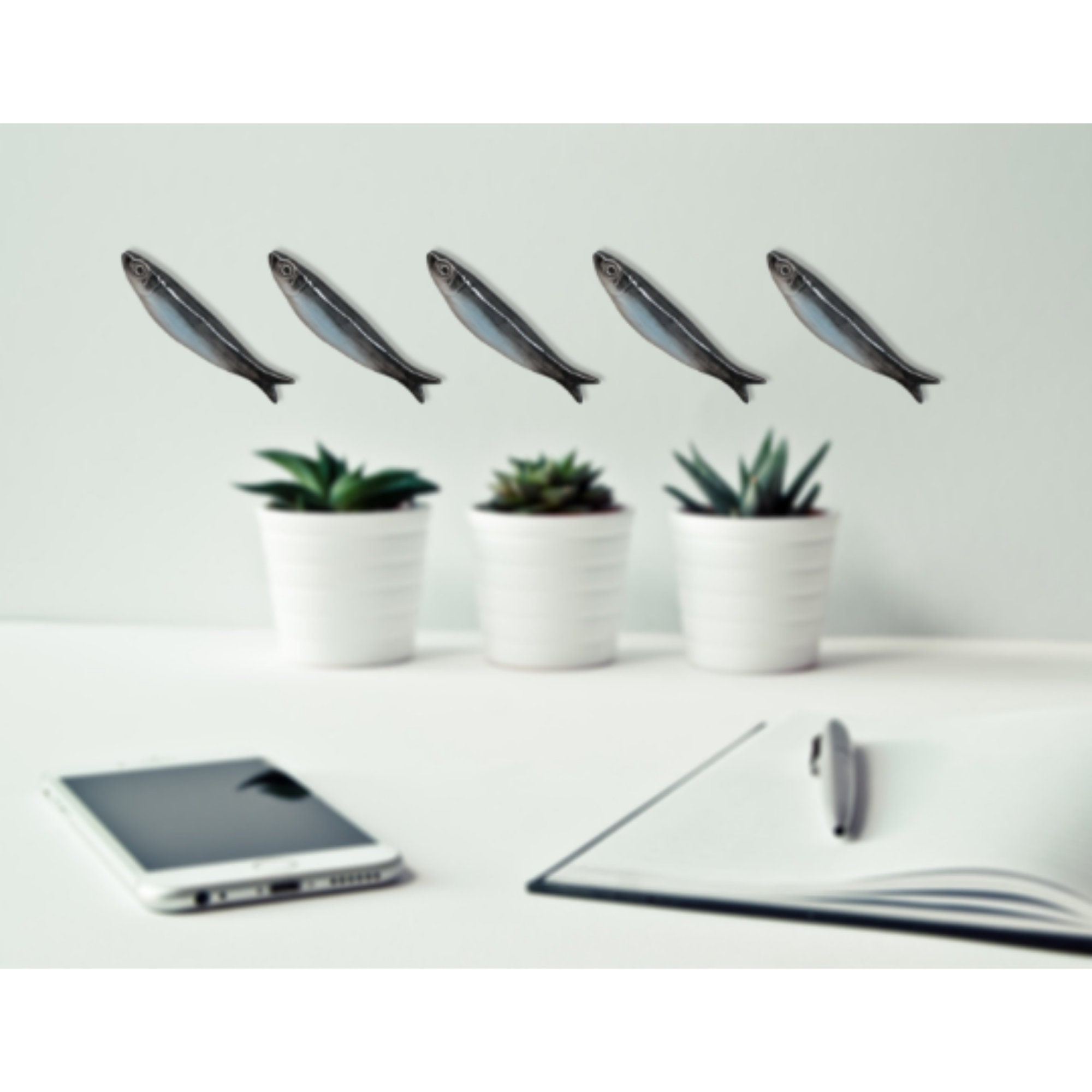 Ceramic Sardine Handcrafted Sardine Gift Wall Decoration Etsy UK