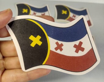 L'Manburg Vinyl Sticker, Die Cut Minecraft Flag Sticker for Waterbottle, Journal, Laptop etc.
