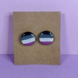 HBTQ Pride Flags Träörhängen, Anpassade Smycken i Kirurgiskt Stål bild 9