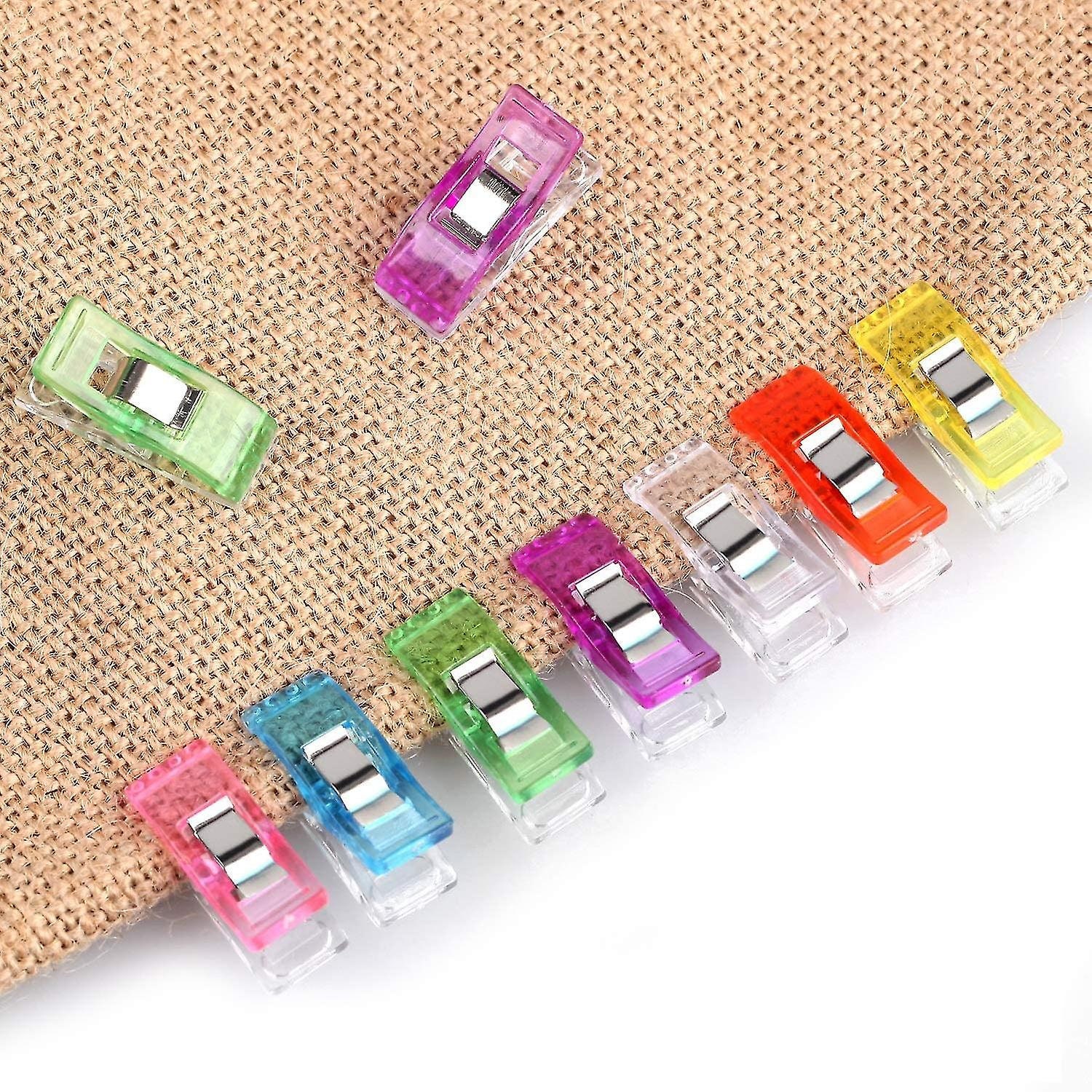 Sewing Clips, Binding Clips, Wonder Clips, Quilt Clips, Plastic Binding  Clips, Craft Clips, Multi Pack 12, 24, 48 Clip Sets, Assorted Colors 