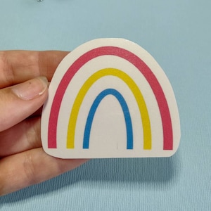 Pride-stickers regenboogvlag, gestanste LGBTQ+ vinylsticker