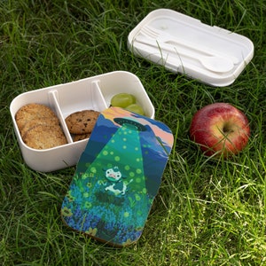 Cow Abduction Bento Lunch Box