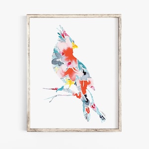 CARDINAL Wall Art Print, Bird Art, Watercolor Cardinal painting, Cardinal Decor, Red Cardinal, Bird Gifts, Sympathy Gift, Christmas