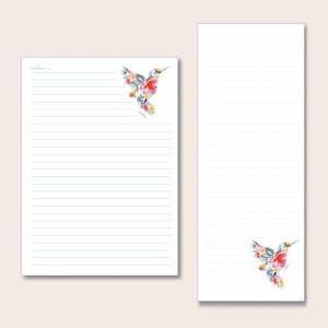 Hummingbird Notepad Bundle