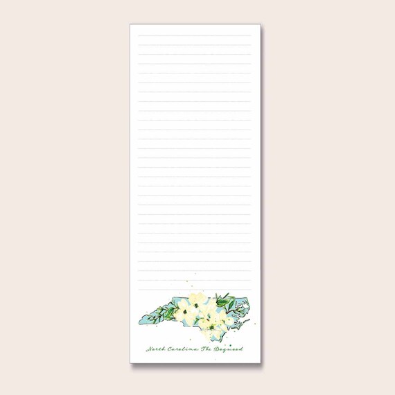 VIRGINIA Floral Box SET of 8 Blank Note Cards With Envelopes Housewarming  Military Vacation Multi Occasion Card Unique Moving Gift 