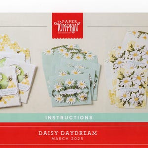 Mars 2025 Daisy Daydream PDF Instructions pour 48 cartes alternatives