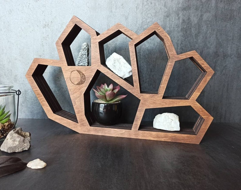 Crystal Shelf. Altar Shelf. Tabletop Shelf Etsy