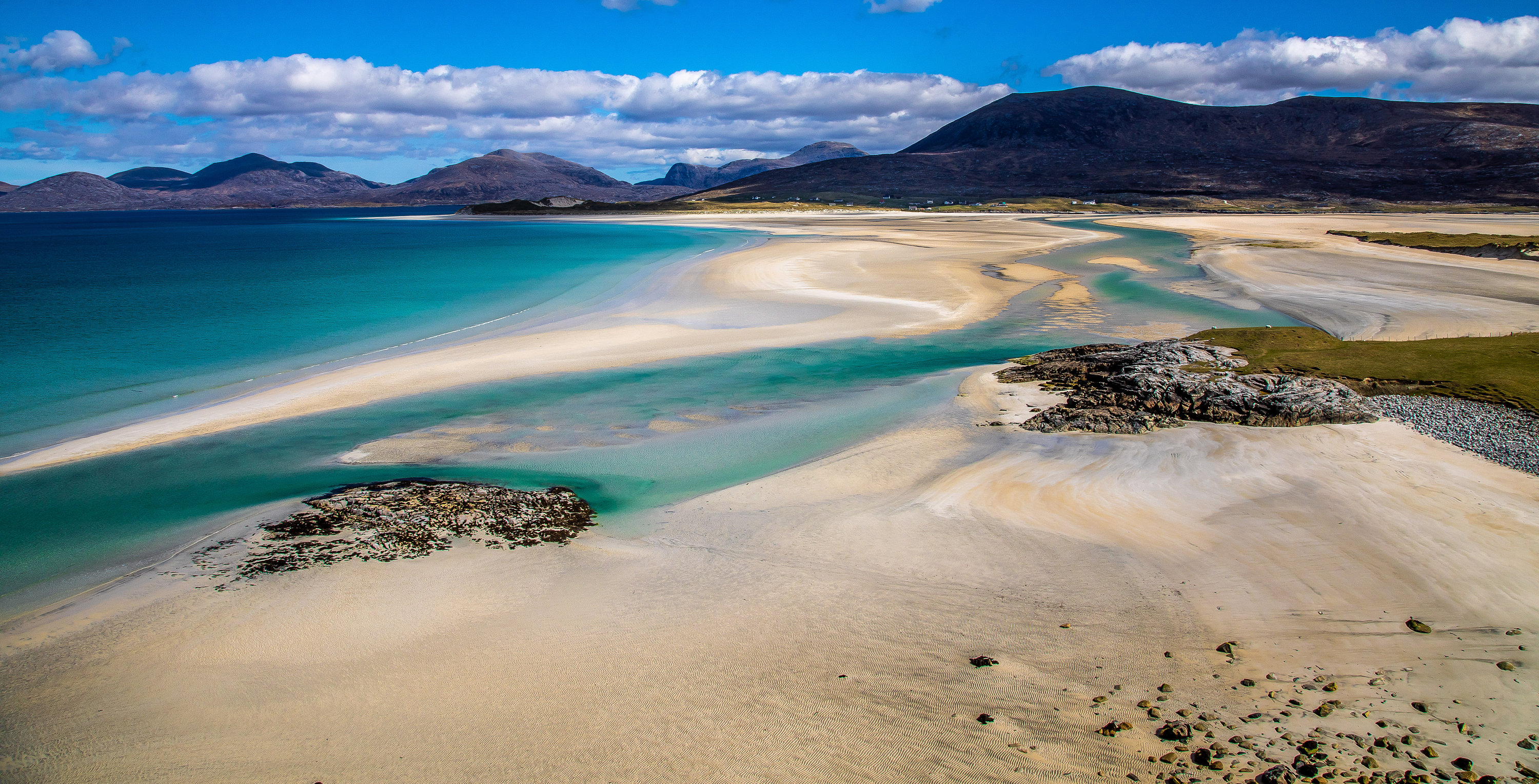 Luskentyre Beach Isle of Harris Scotland Printable Image Etsy