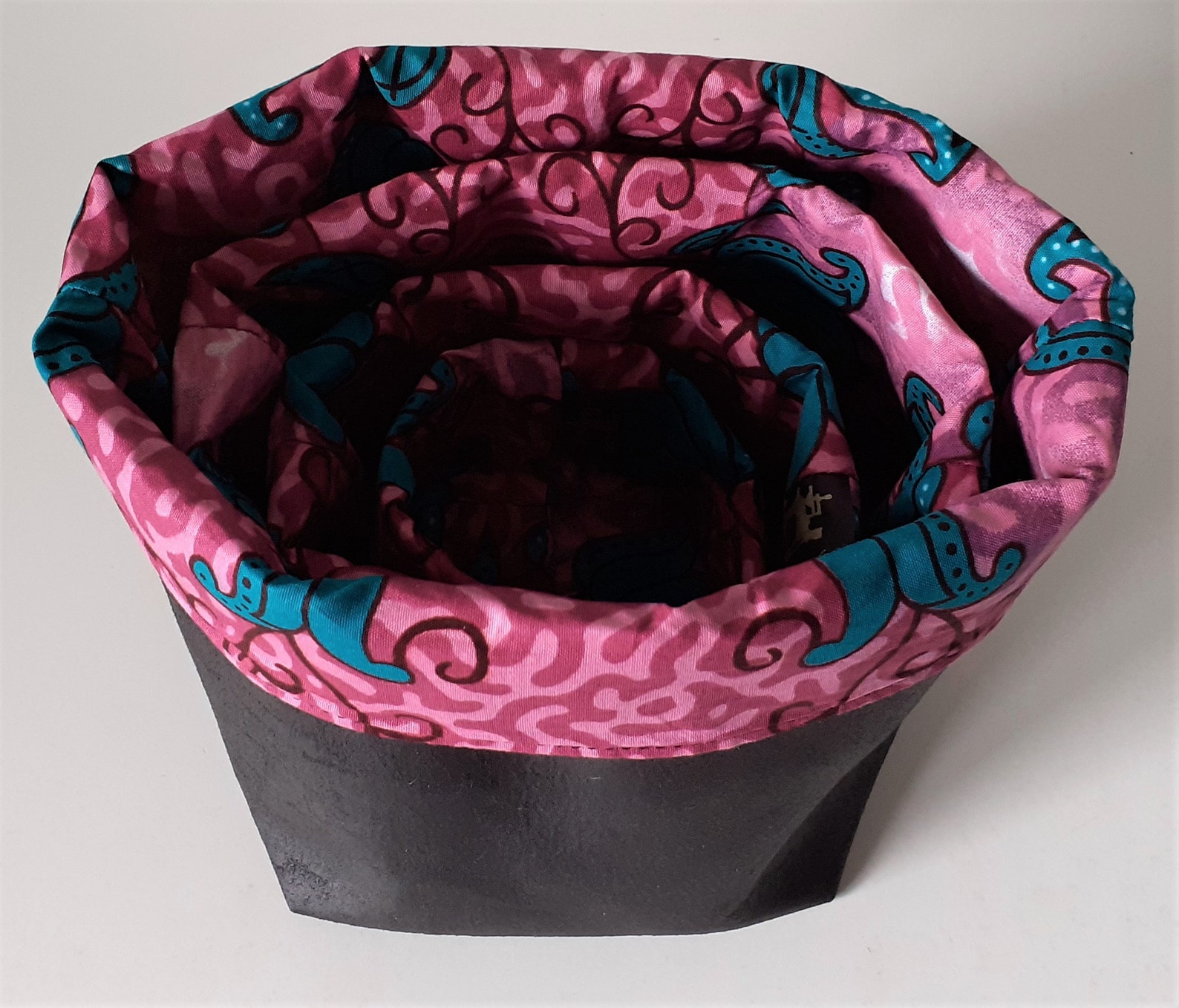 Set of 4 handmade storage baskets dressing table Etsy