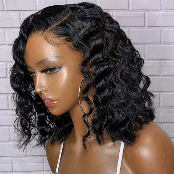 Sasha Crimp Style Lace Front 100% Human Hair - Etsy Sasha Crimp Style Lace Front 100% Human Hair - Etsy