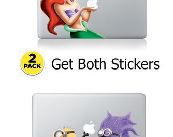 Disney Ariel MacBook Decal MacBook Sticker Goth Disney Princess Laptop Decal Laptop Sticker MacBook Air Trackpad MacBook Pro Gothic D 0567