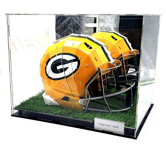 Full Size Football Helmet Display Case Box Showcase Artifical - Etsy