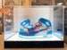 LED Lighted Customized Clear Acrylic Display Show Case Box 2 Shoes, Collectibles, Crystal, Action Figure, Diecast Cars 15x12x9 