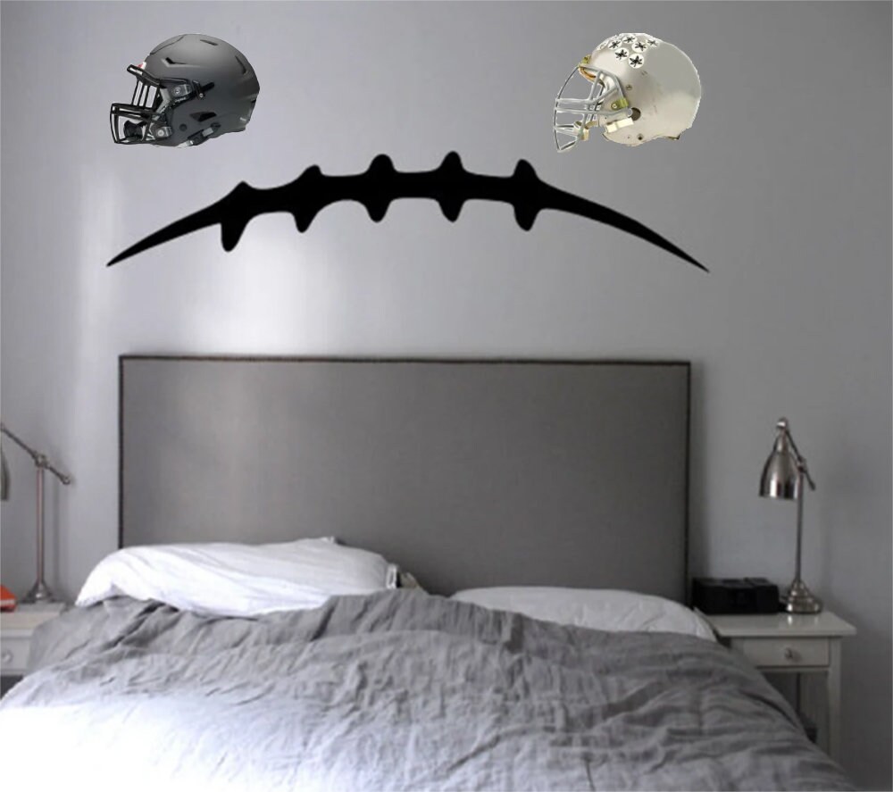 Football Helmet Wall Mount Floating Hovering Display Full Size Etsy