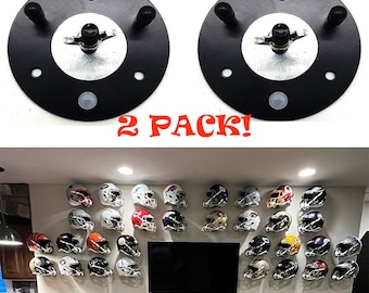 Casque de football à fixation murale flottante, grande taille et mini-casque, souvenirs sportifs de la NFL NCAA à collectionner