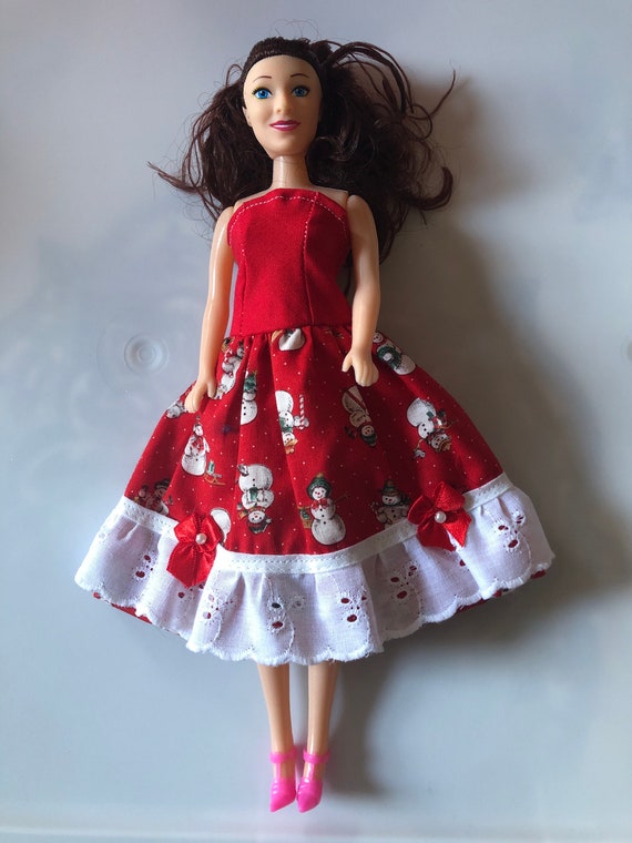 barbie christmas dress