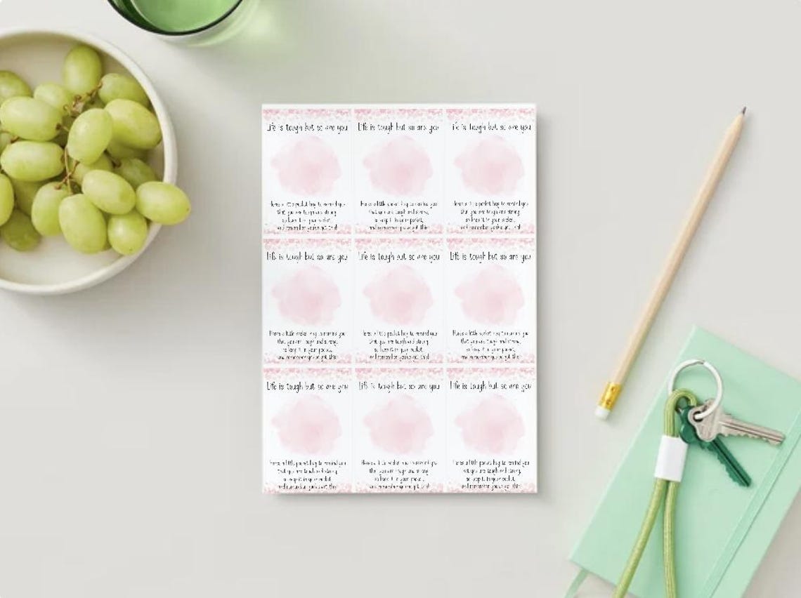 Printable Pocket Hug: Get Well Soon Gift Card (digital Download) - Etsy