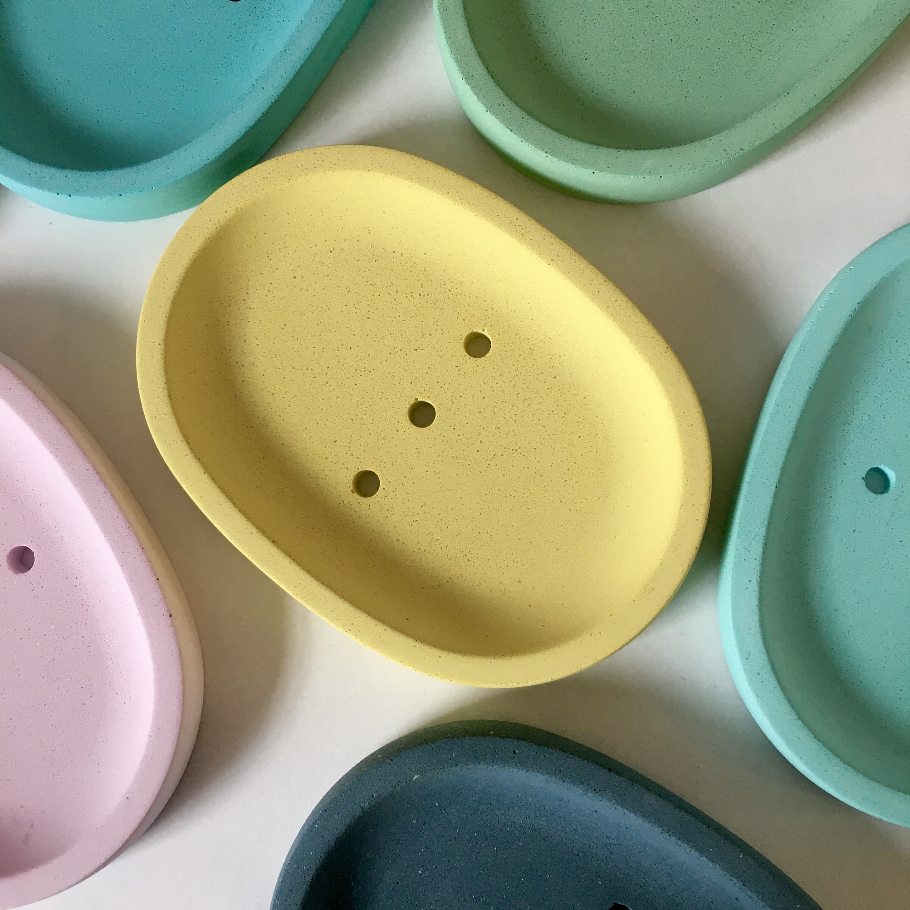 Soap Dish Soap Dish With Drain Bathroom Decor Jesmonite Etsy UK