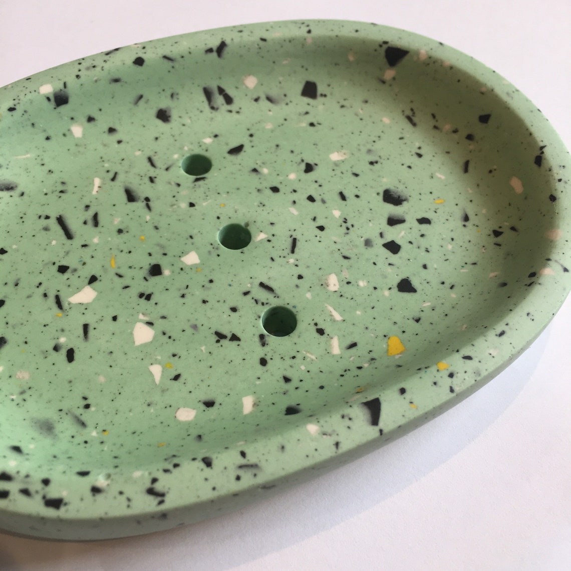 Pastel Soap Dish Jesmonite Handmade Soap Dish Soap Dish Etsy