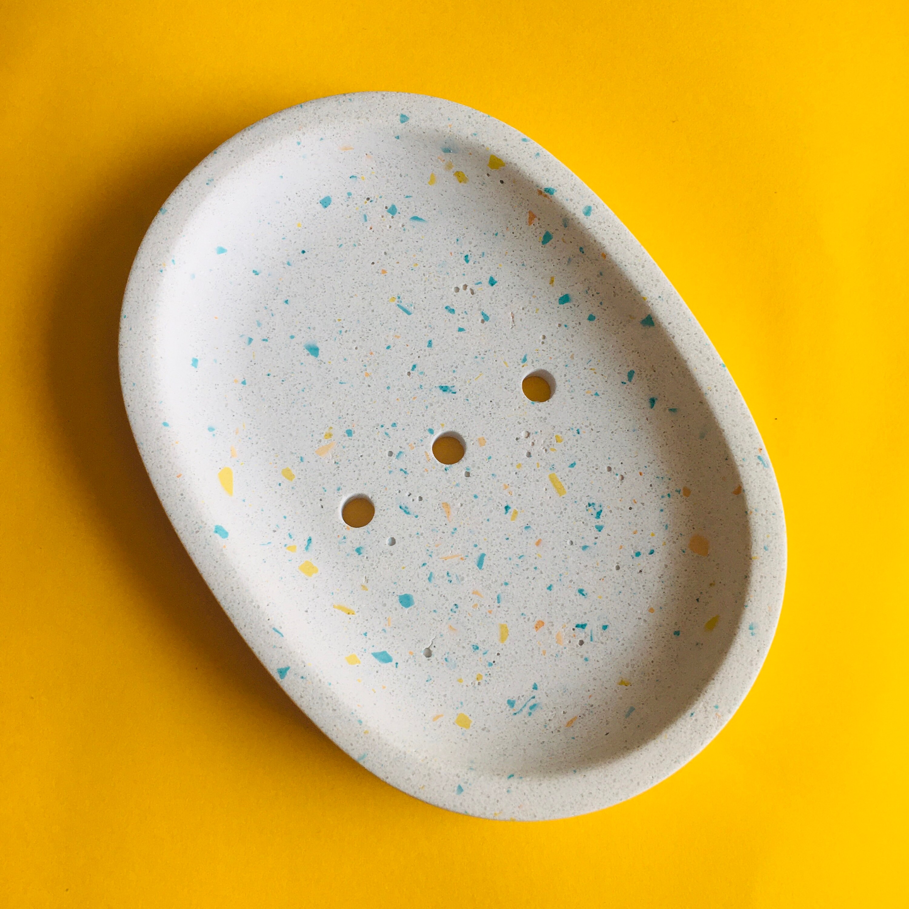 Soap Dish Jesmonite Soap Dish Soap Dish with drain Soap Etsy 日本