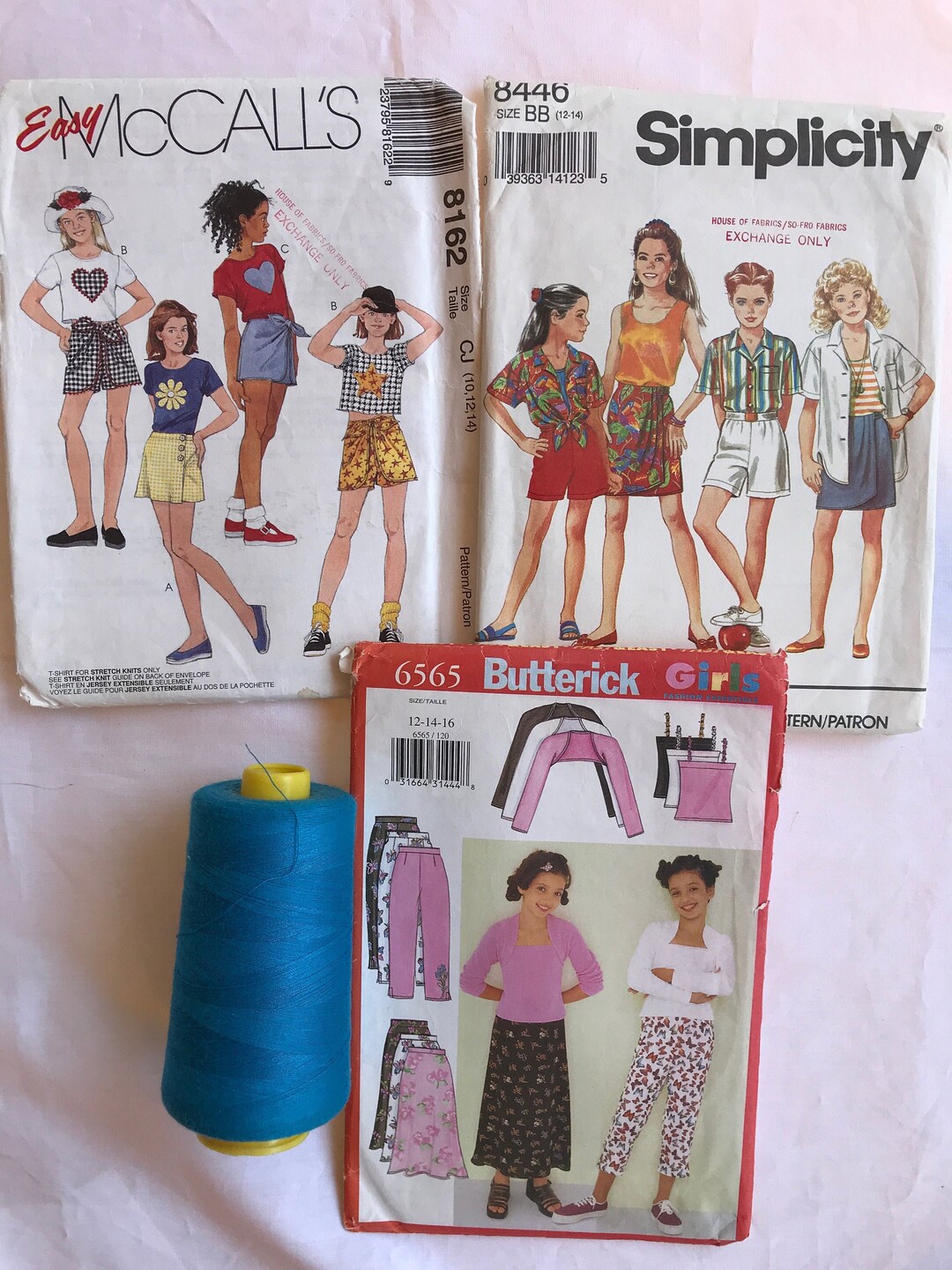 Vintage Sewing Patterns Set of 3 Mccalls 8162 Simplicity Etsy