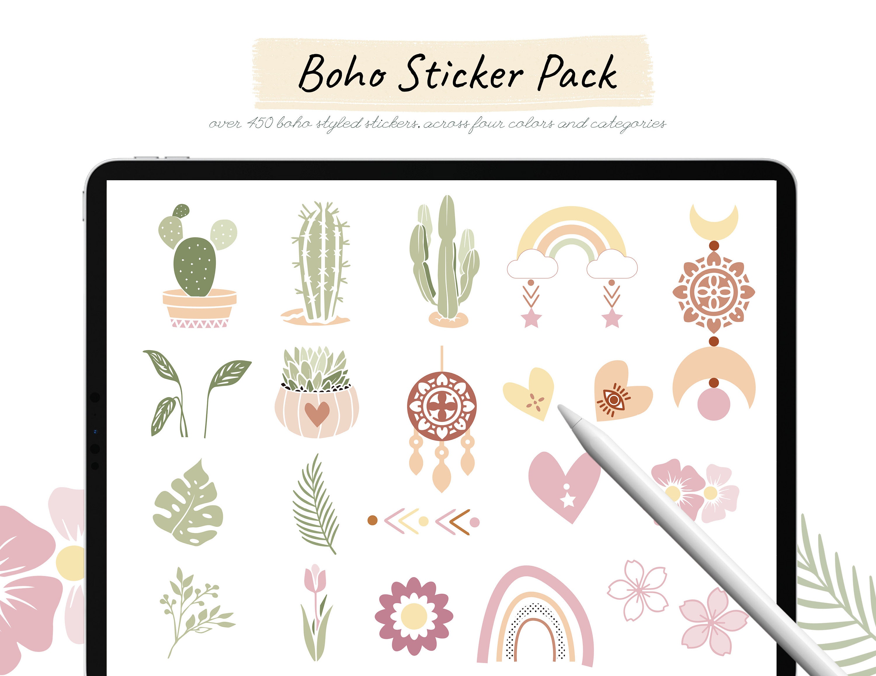 Paper Calendars & Planners iPad Planner Boho Minimal Cute Planner